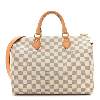 Louis Vuitton Damier Azur Speedy Bandouliere 30 1 of 18