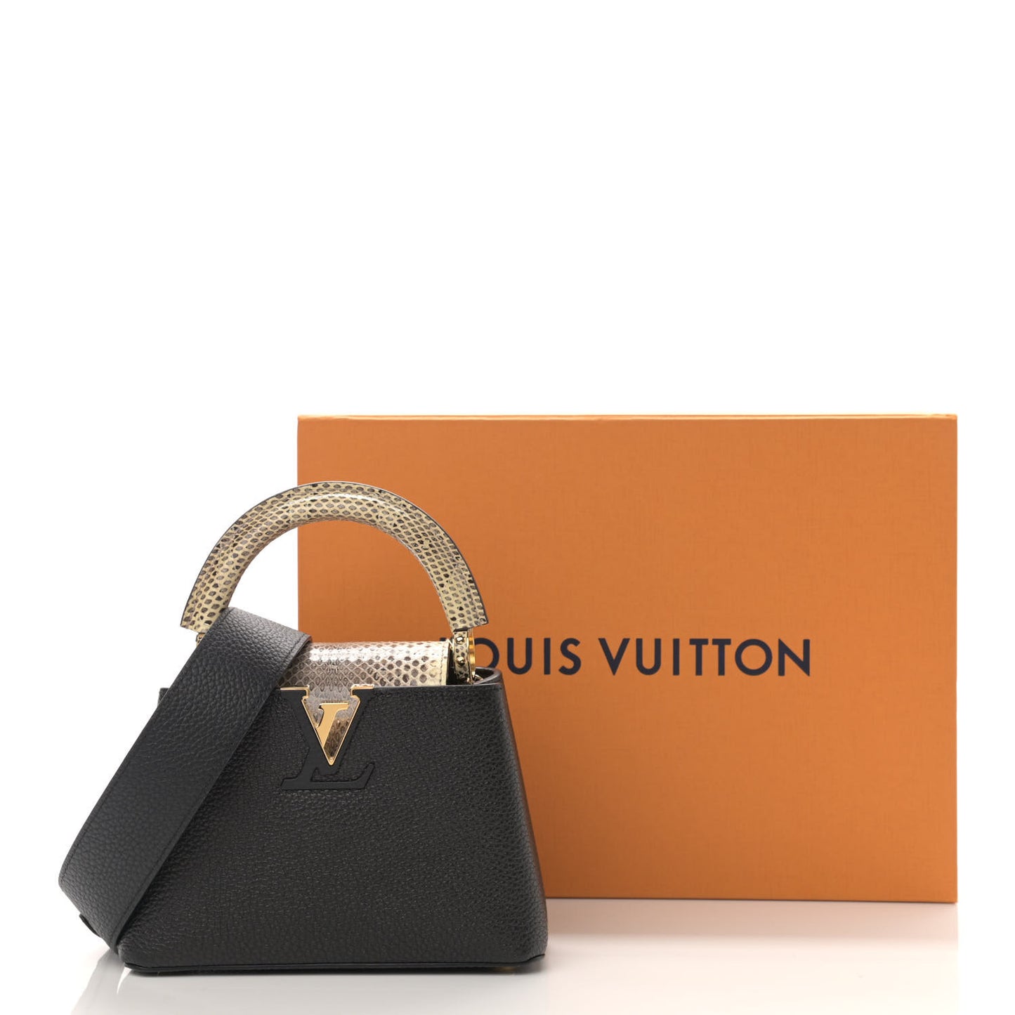Taurillon Ayers Mini Capucines Black