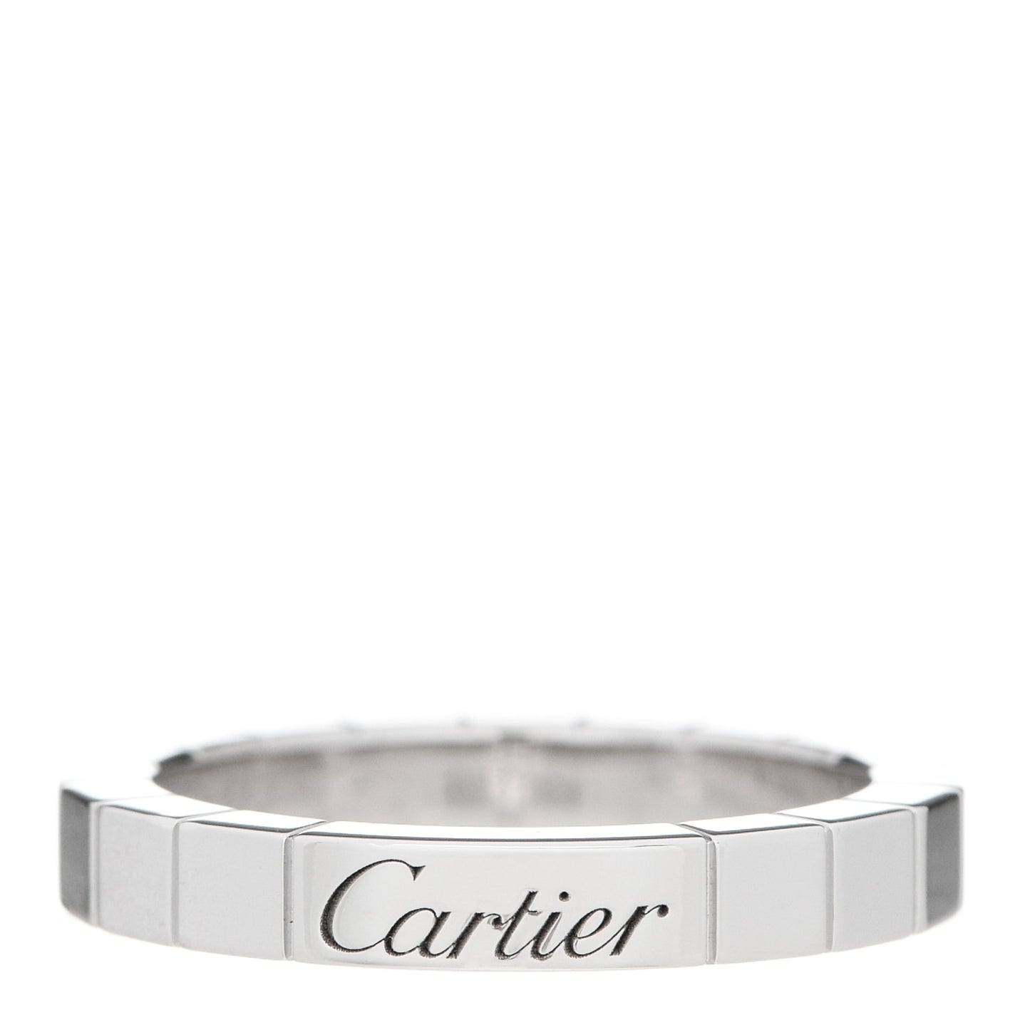 18K White Gold Lanieres Ring 50 5.25