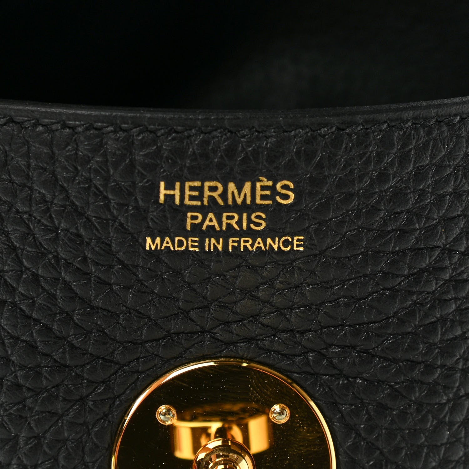 Hermes Taurillon Clemence Lindy 30 Black 6 of 11