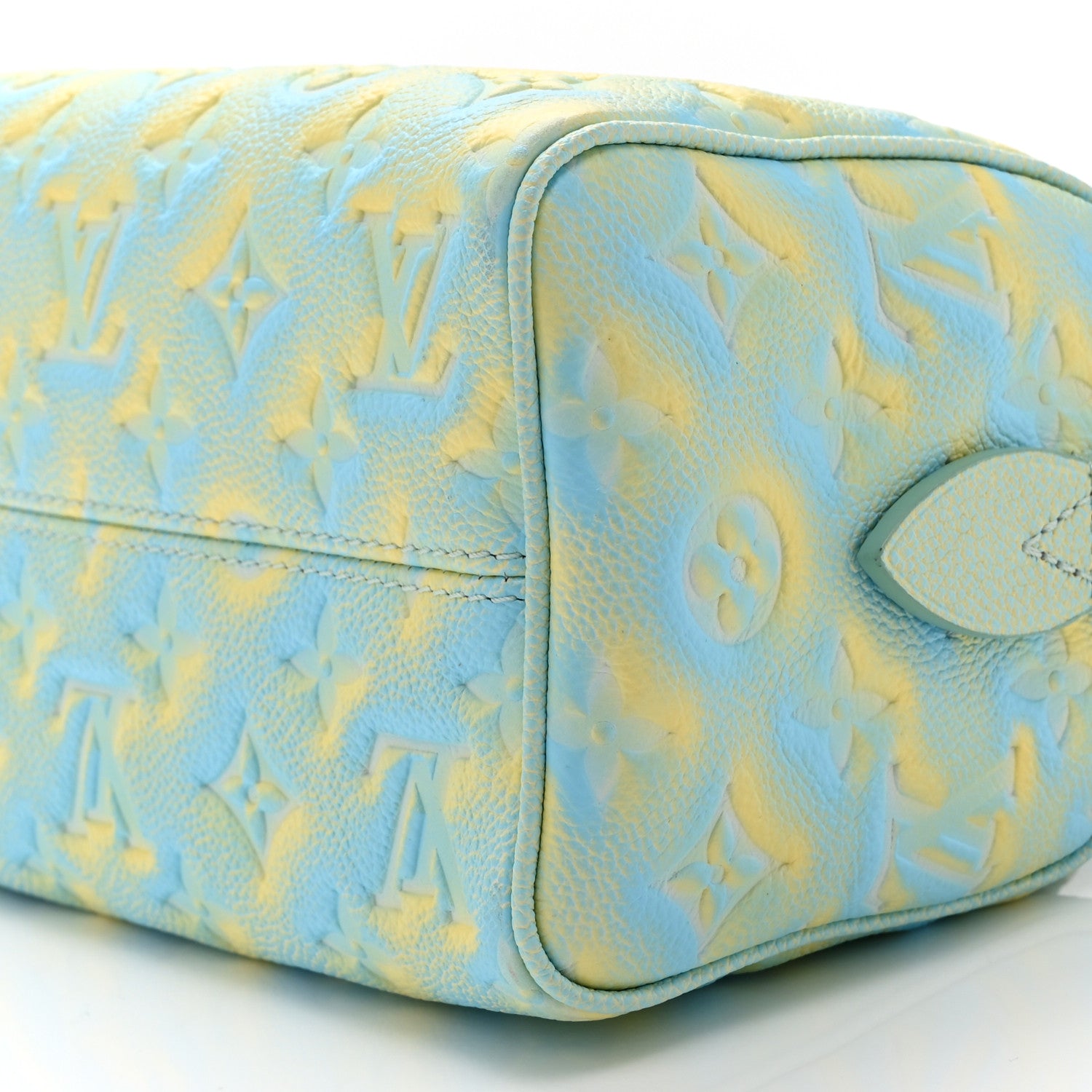 Louis Vuitton Empreinte Monogram Summer Stardust Speedy 20 Water Green 9 of 9