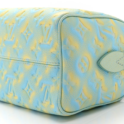 Louis Vuitton Empreinte Monogram Summer Stardust Speedy 20 Water Green 9 of 9
