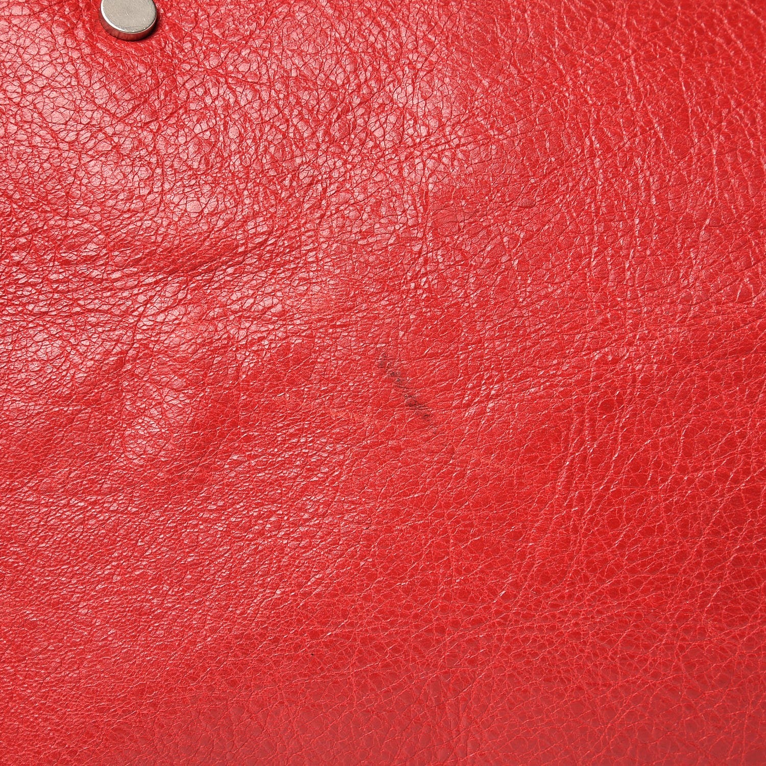 Balenciaga Agneau Classic Hardware Mens Oversize Top Handle Bag Flame 8 of 17