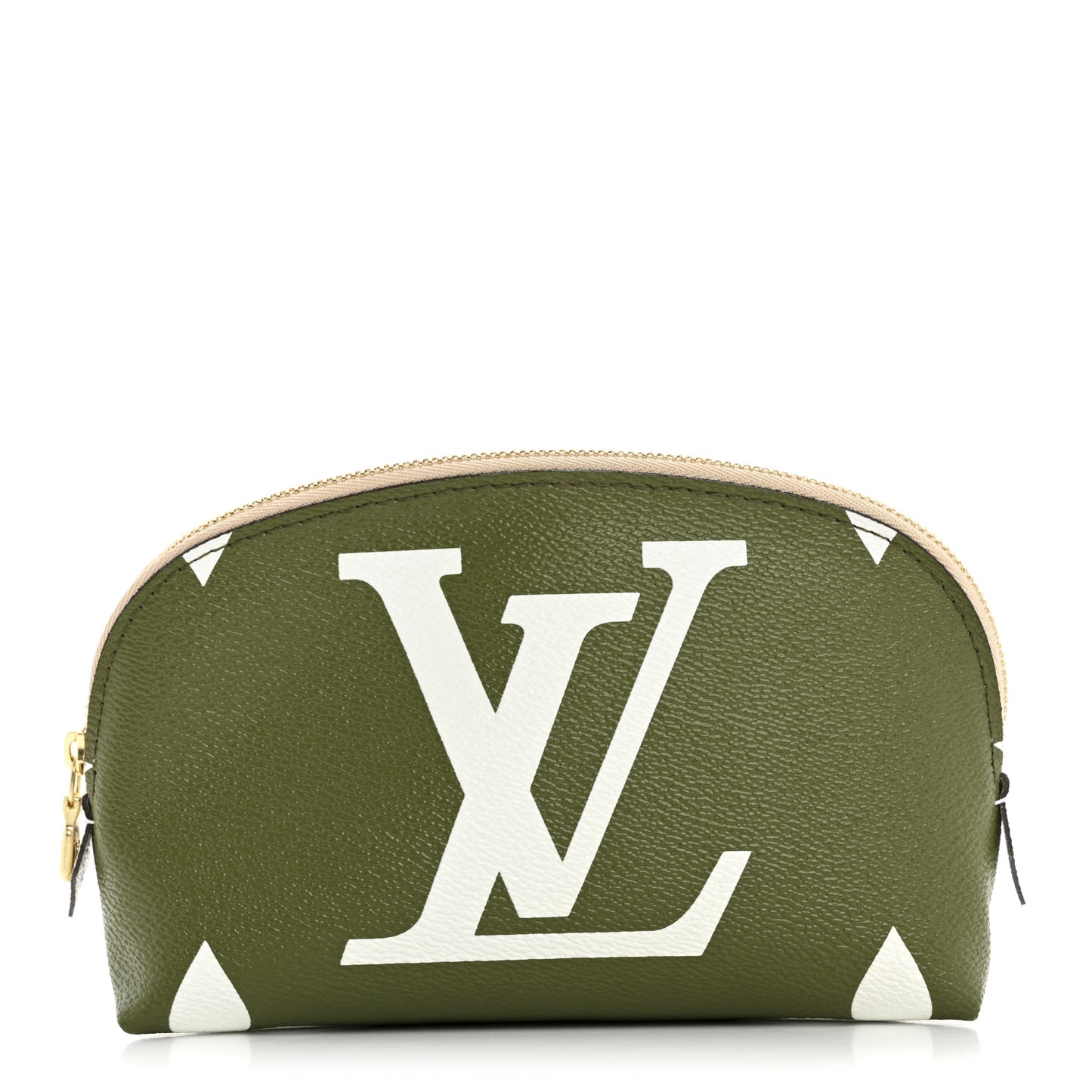 Monogram Giant Cosmetic Pouch Kaki