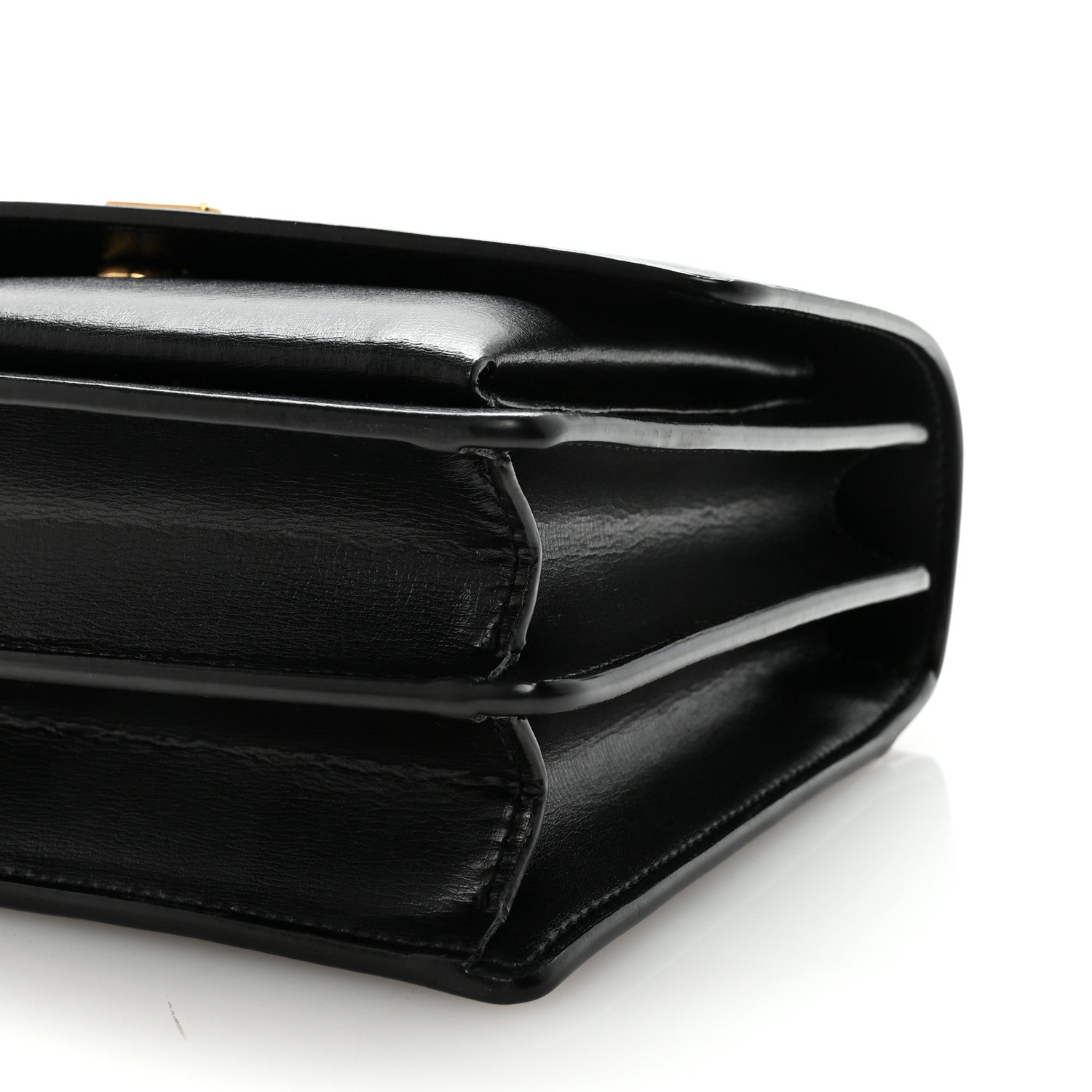 Saint Laurent Calfskin Medium Monogram Sunset Black 9 of 9