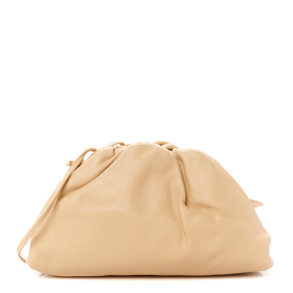 Bottega Veneta Butter Calfskin The Mini Pouch Almond 1 of 11