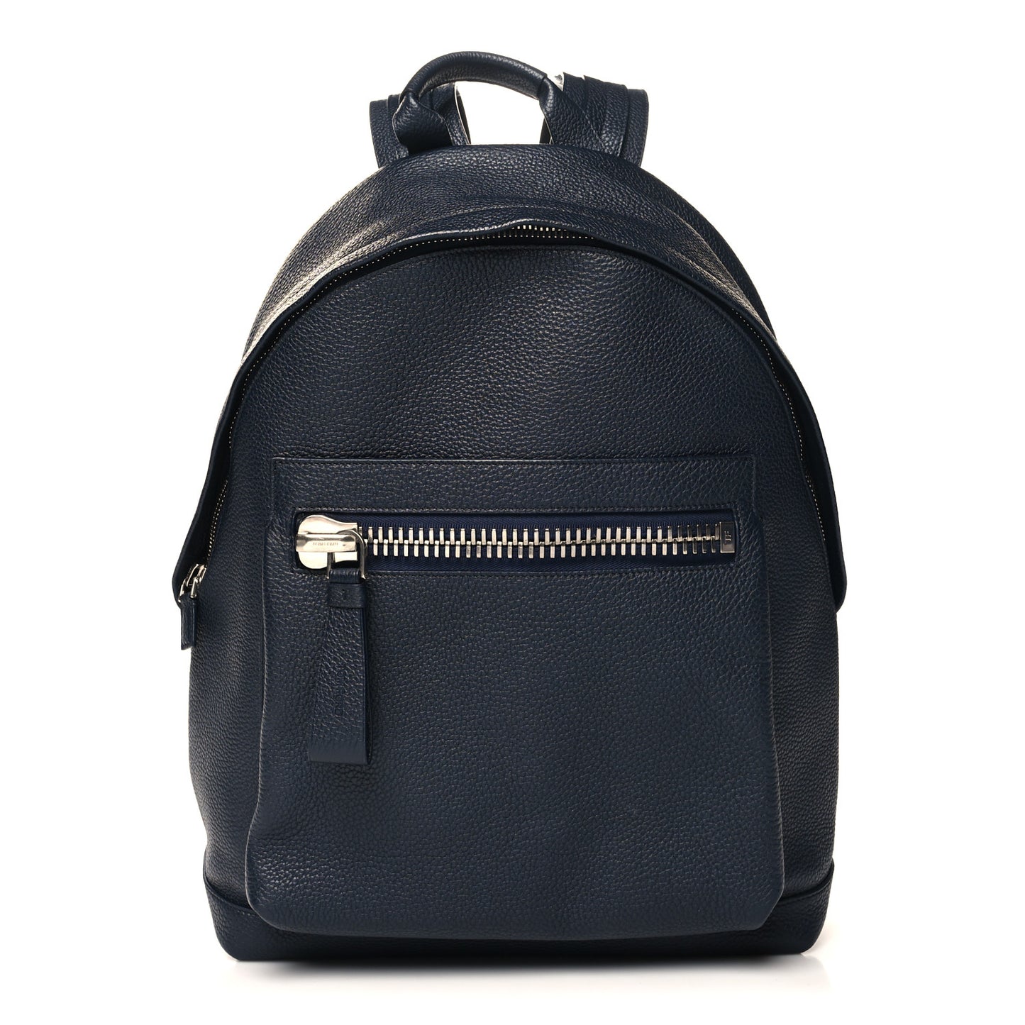 Grained Calfskin Buckley Backpack Navy