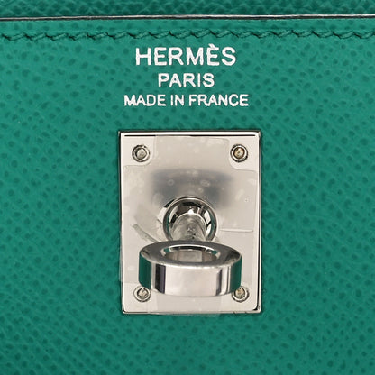 Hermes Epsom Kelly Sellier 25 Vert Jade 6 of 11