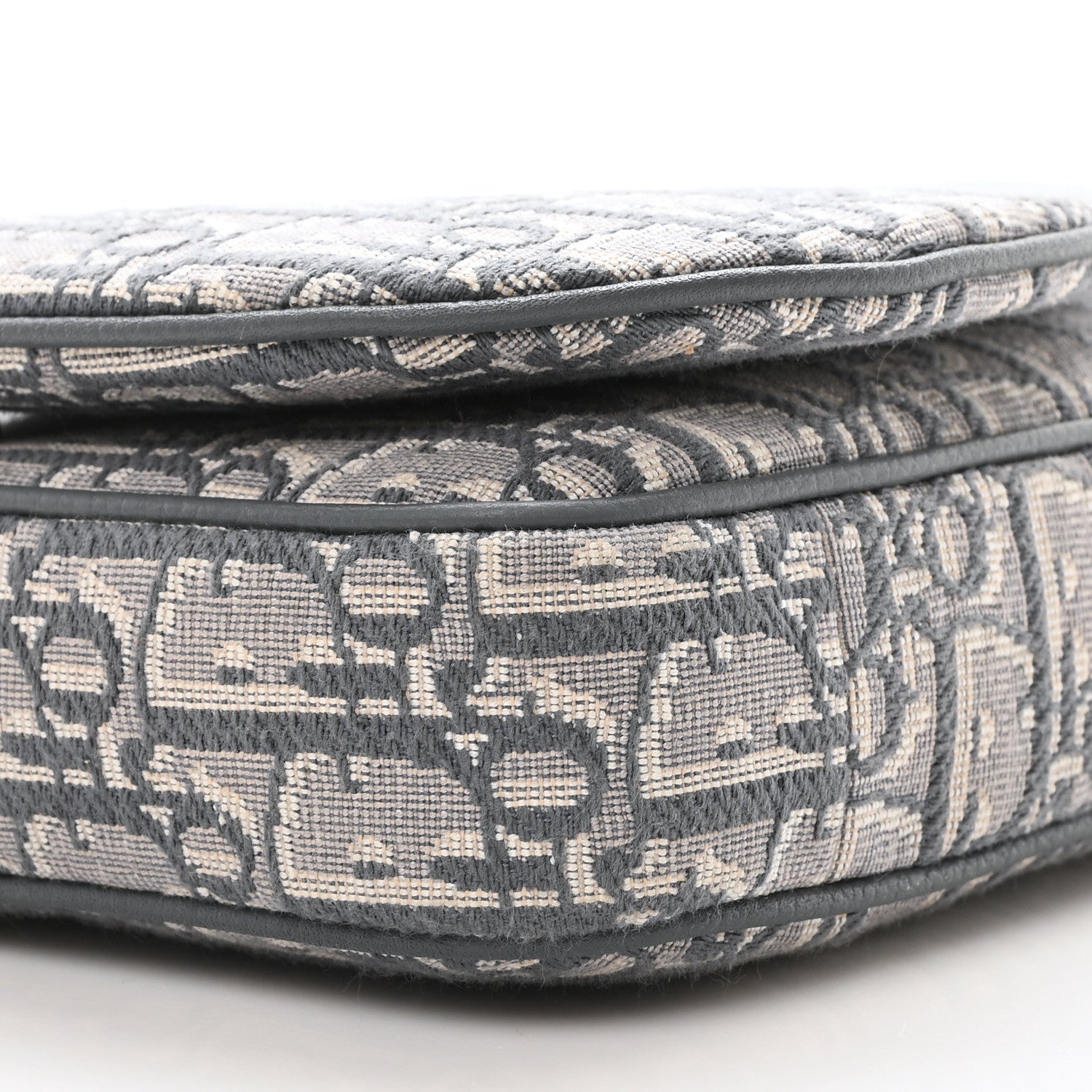 Christian Dior Oblique Saddle Triple Pouch Grey 9 of 10