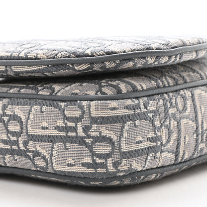 Christian Dior Oblique Saddle Triple Pouch Grey 9 of 10