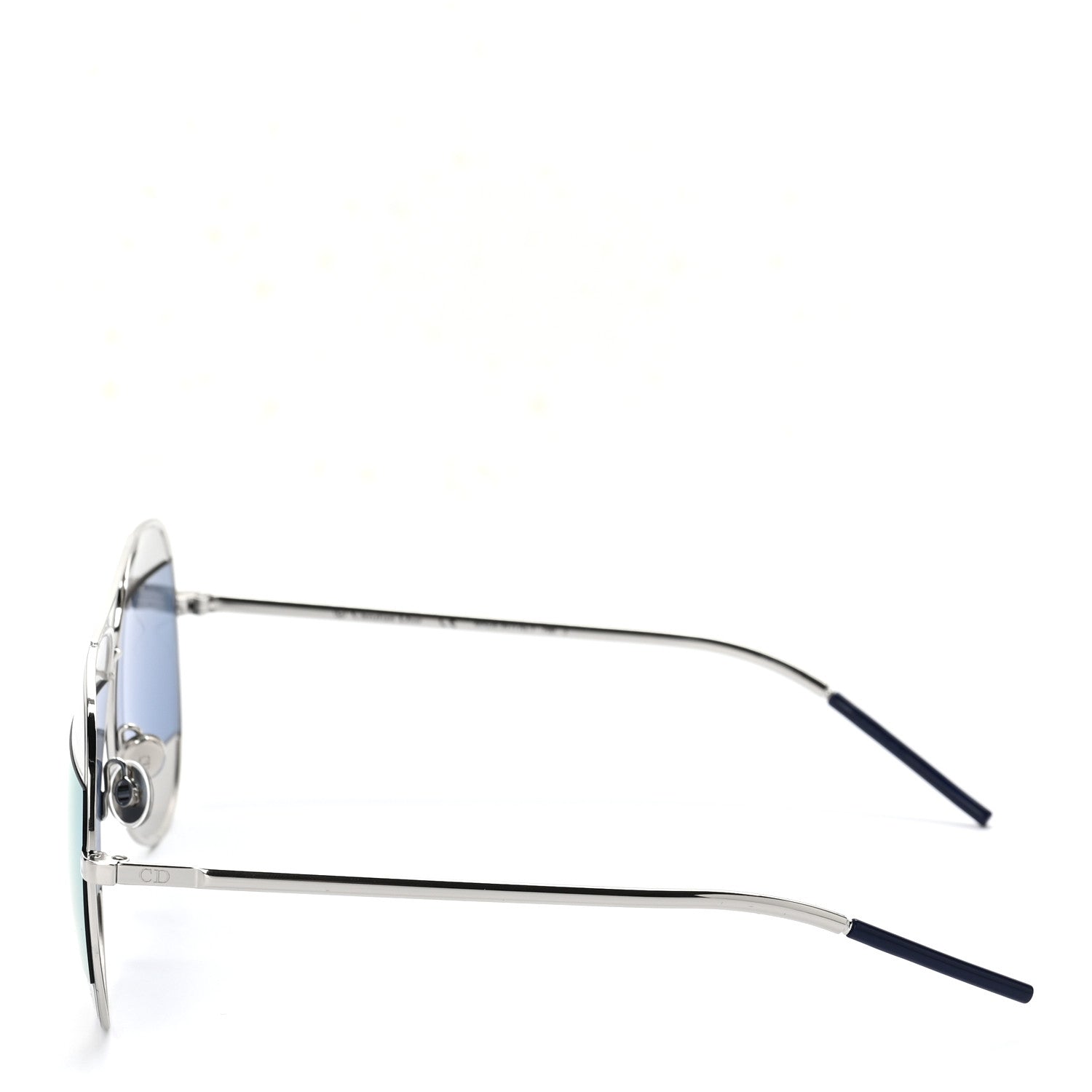 Christian Dior Split 1 Aviator Sunglasses Silver 3 of 8