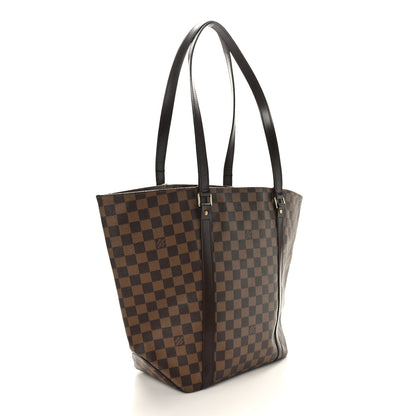 Louis Vuitton Damier Ebene Sac Shopping Tote 3 of 11