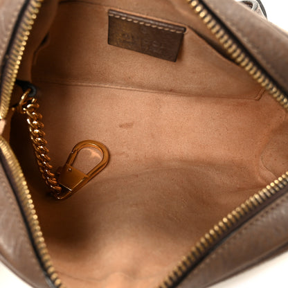 Gucci GG Supreme Monogram Web Mini Ophidia Shoulder Bag Brown 7 of 10