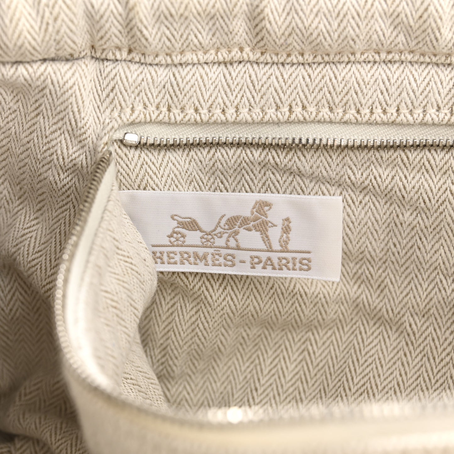 Canvas Barenia Fourbi 25 MM Pouch Naturel Fauve