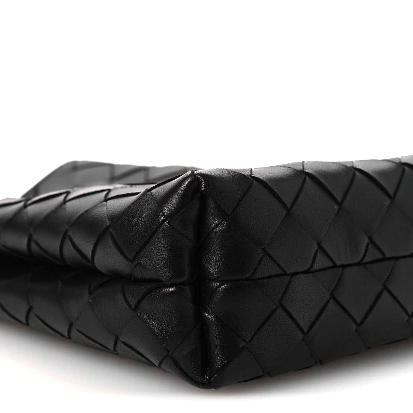 Nappa Intrecciato Andiamo Phone Pouch Black