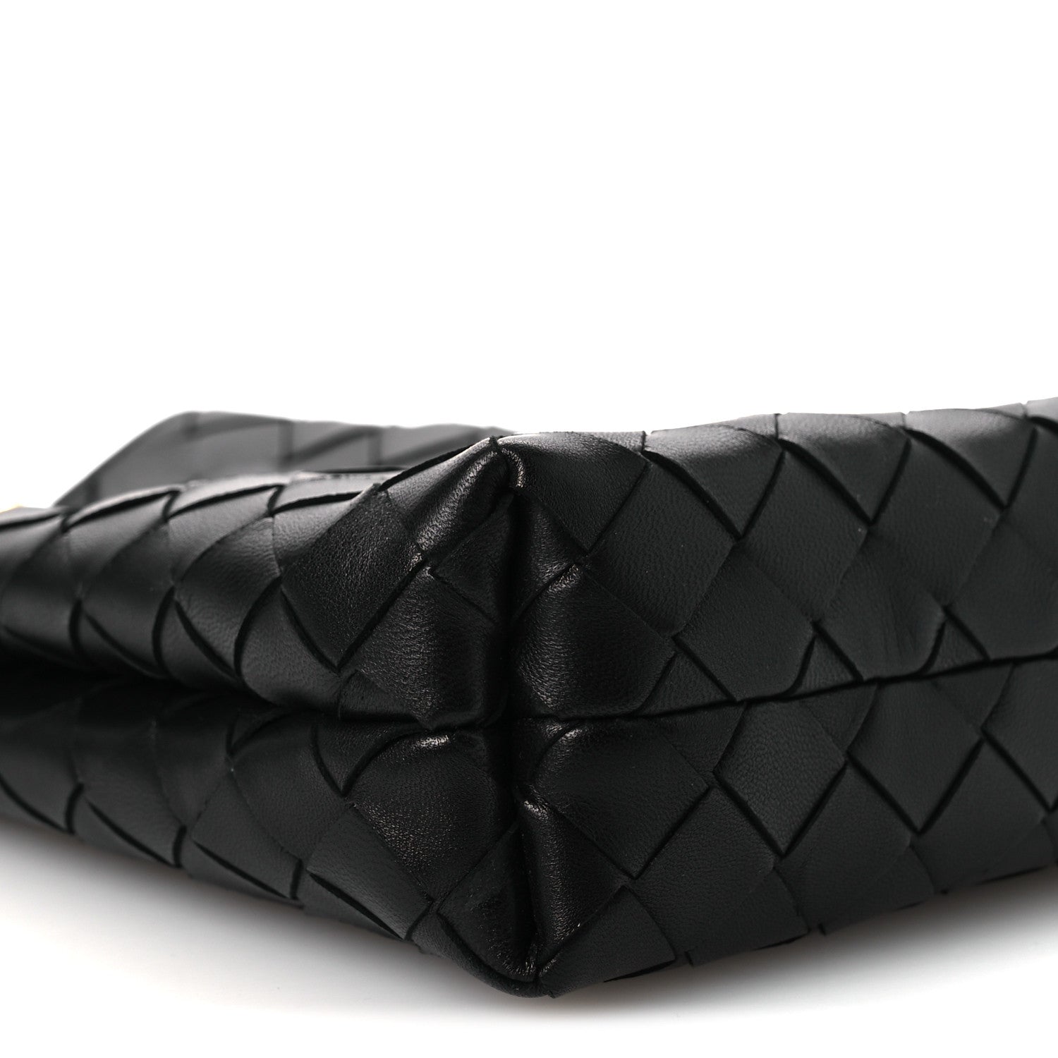 Bottega Veneta Nappa Intrecciato Andiamo Phone Pouch Black 8 of 10