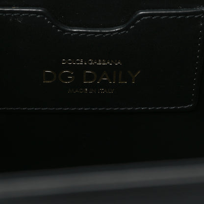 Dolce & Gabbana Calfskin DG Daily Shopper Tote Black 6 of 9