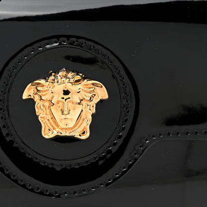 Versace Patent Mini La Medusa Bag Black 7 of 9