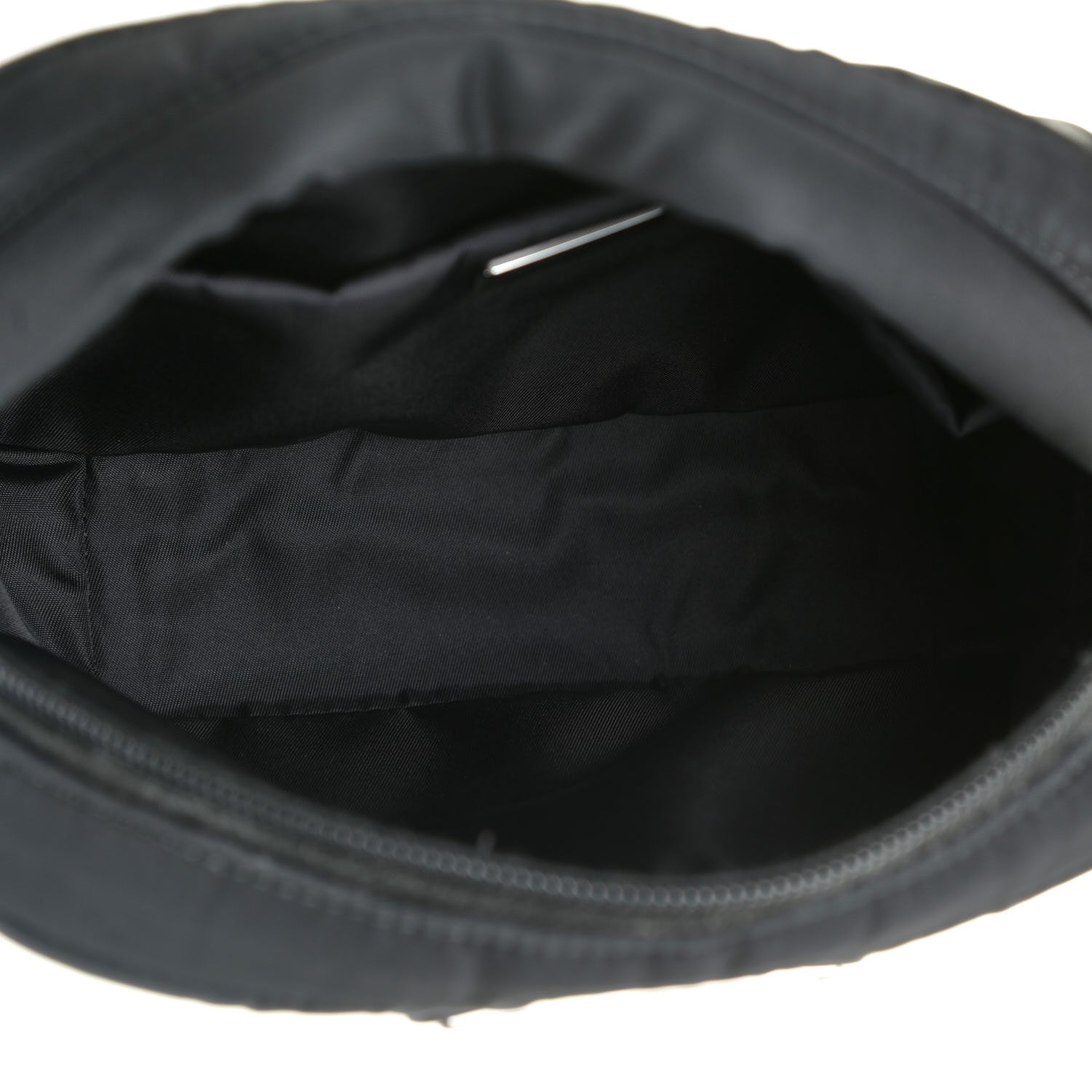 Prada Tessuto Nylon Soft Padded Belt Bag Black 7 of 10