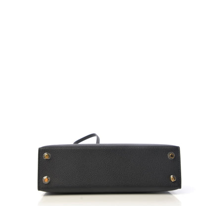 Hermes Chevre Chandra Mini Kelly Sellier 20 Black 6 of 26