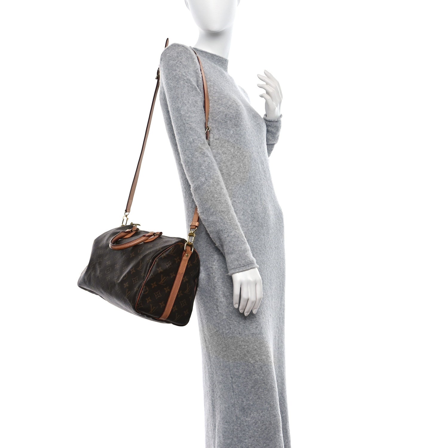 Louis Vuitton Monogram Speedy Bandouliere 30 2 of 13