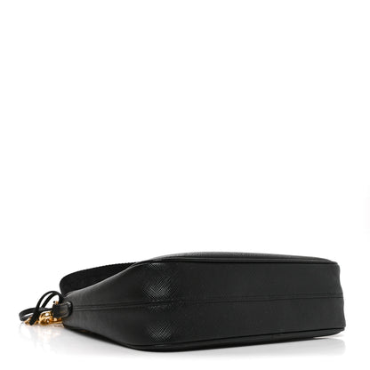 Prada Saffiano Lux Re-Edition 2005 Shoulder Bag Black 4 of 9