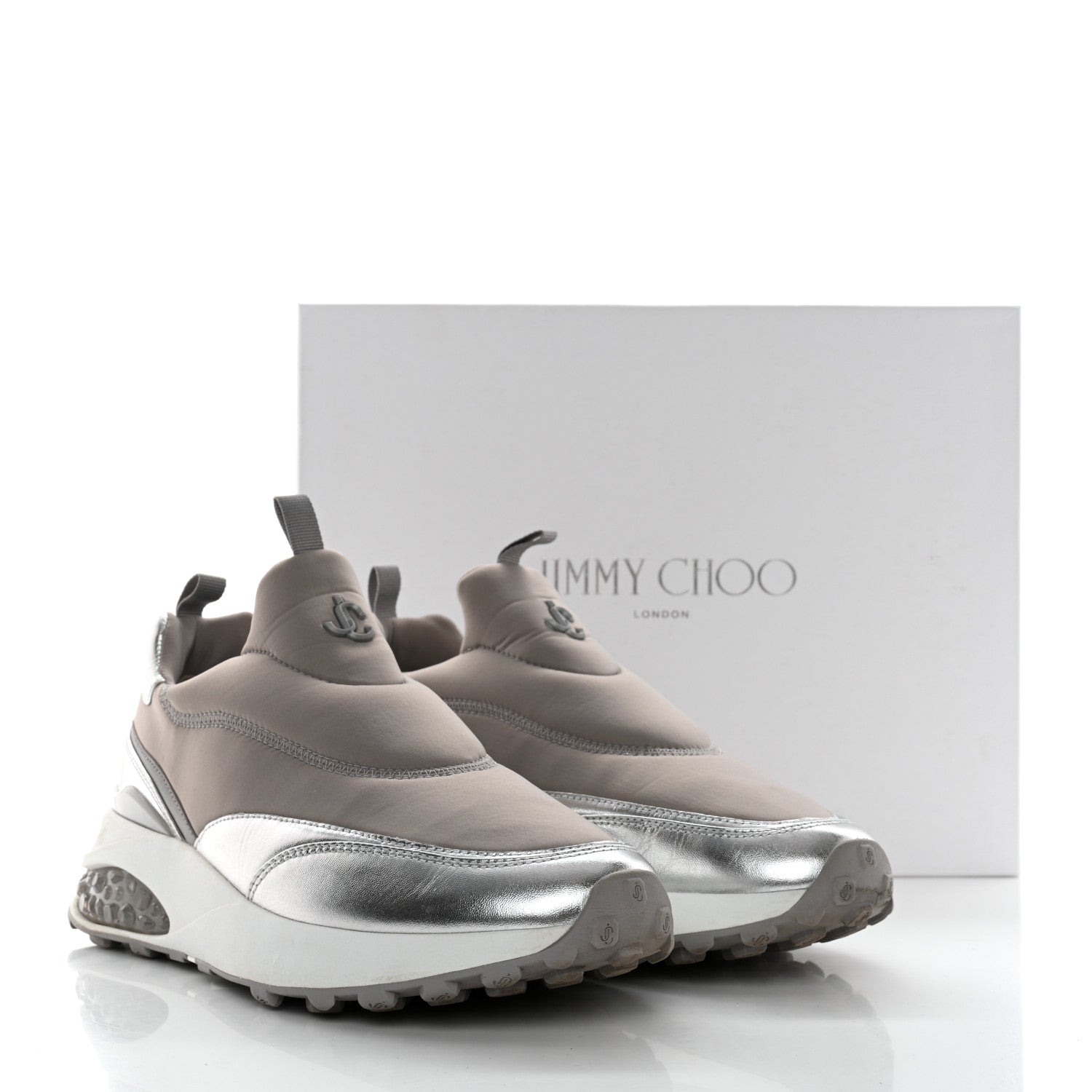 Jimmy Choo Memphis Sneakers 39 Grey 12 of 12
