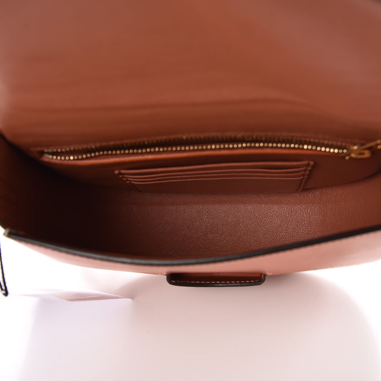 Supersoft Calfskin Small Trotteur Terracotta
