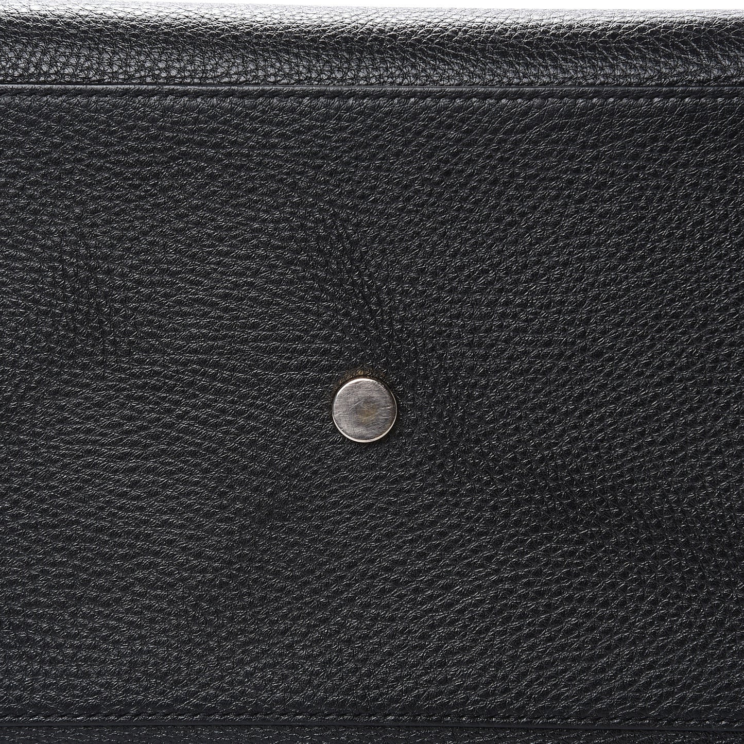 Grained Calfskin Large Sac De Jour Carryall Black