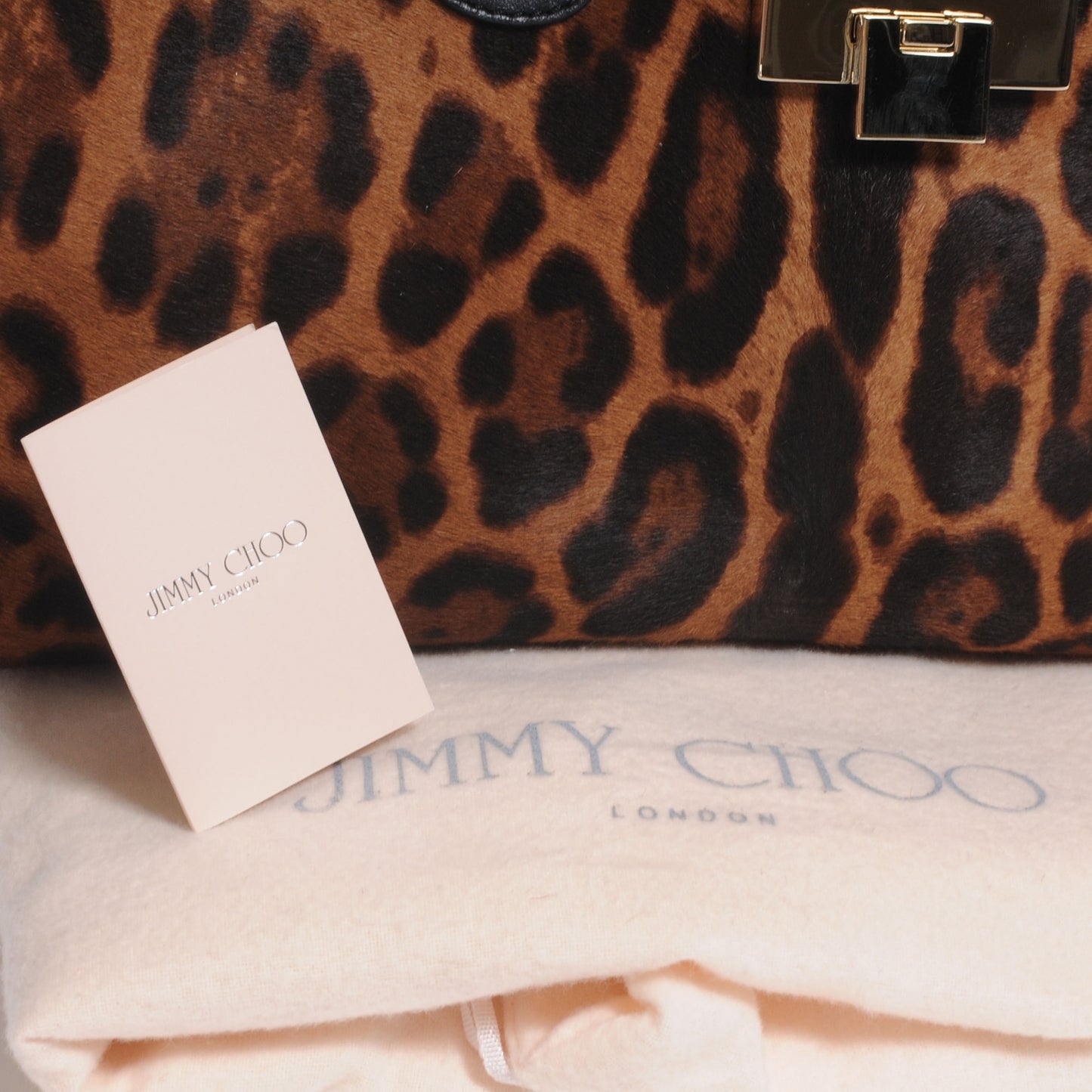 Calf Hair Leopard Print Medium Rosalie Satchel