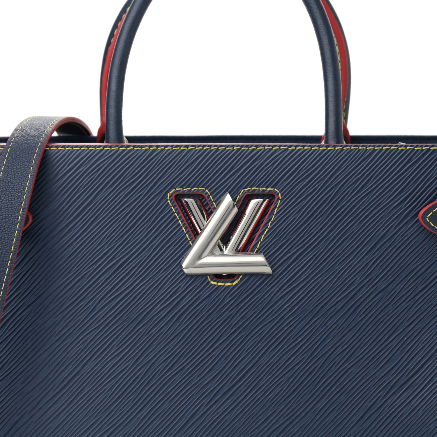 Louis Vuitton Epi Twist Tote Indigo 7 of 9