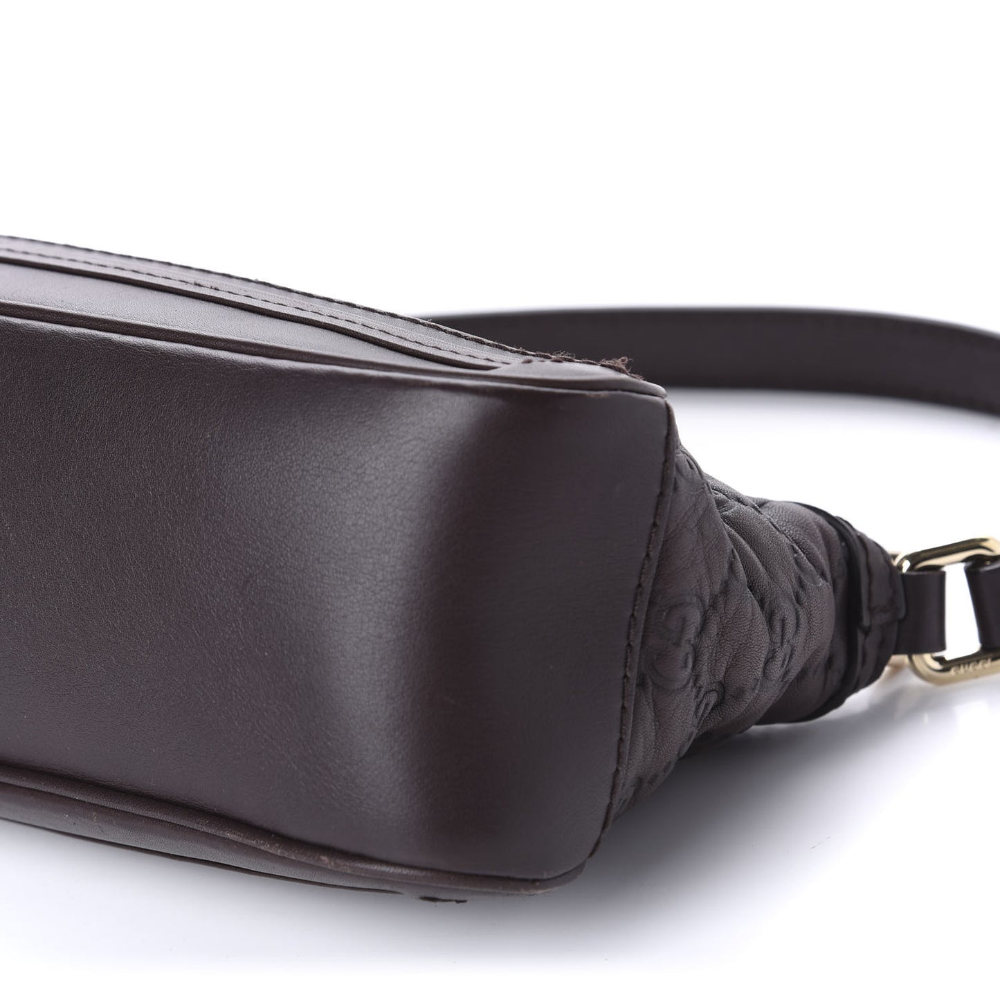 Guccissima Small Mayfair Shoulder Bag Brown