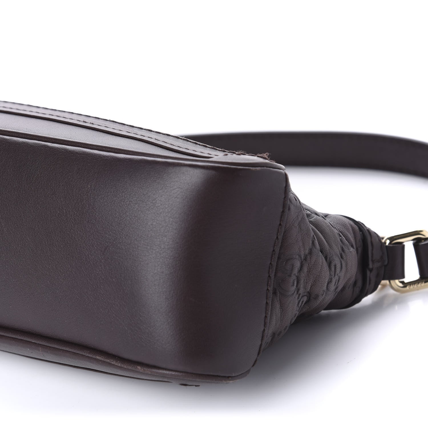 Gucci Guccissima Small Mayfair Shoulder Bag Brown 7 of 10