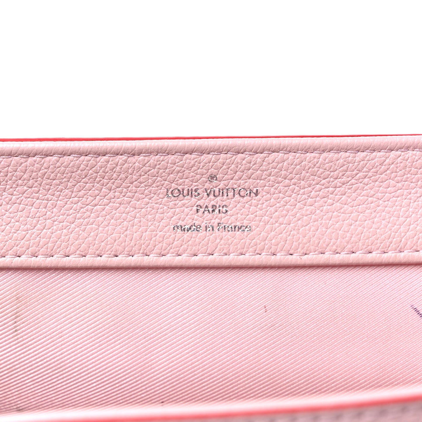 Soft Calfskin Lockme II Chain Rivets BB Rose Ballerine