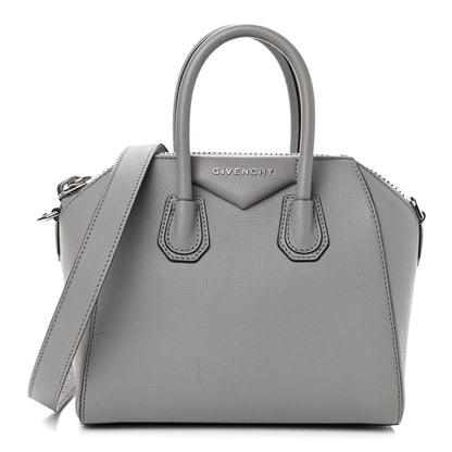 Givenchy Sugar Goatskin Mini Antigona Pearl Grey 1 of 15