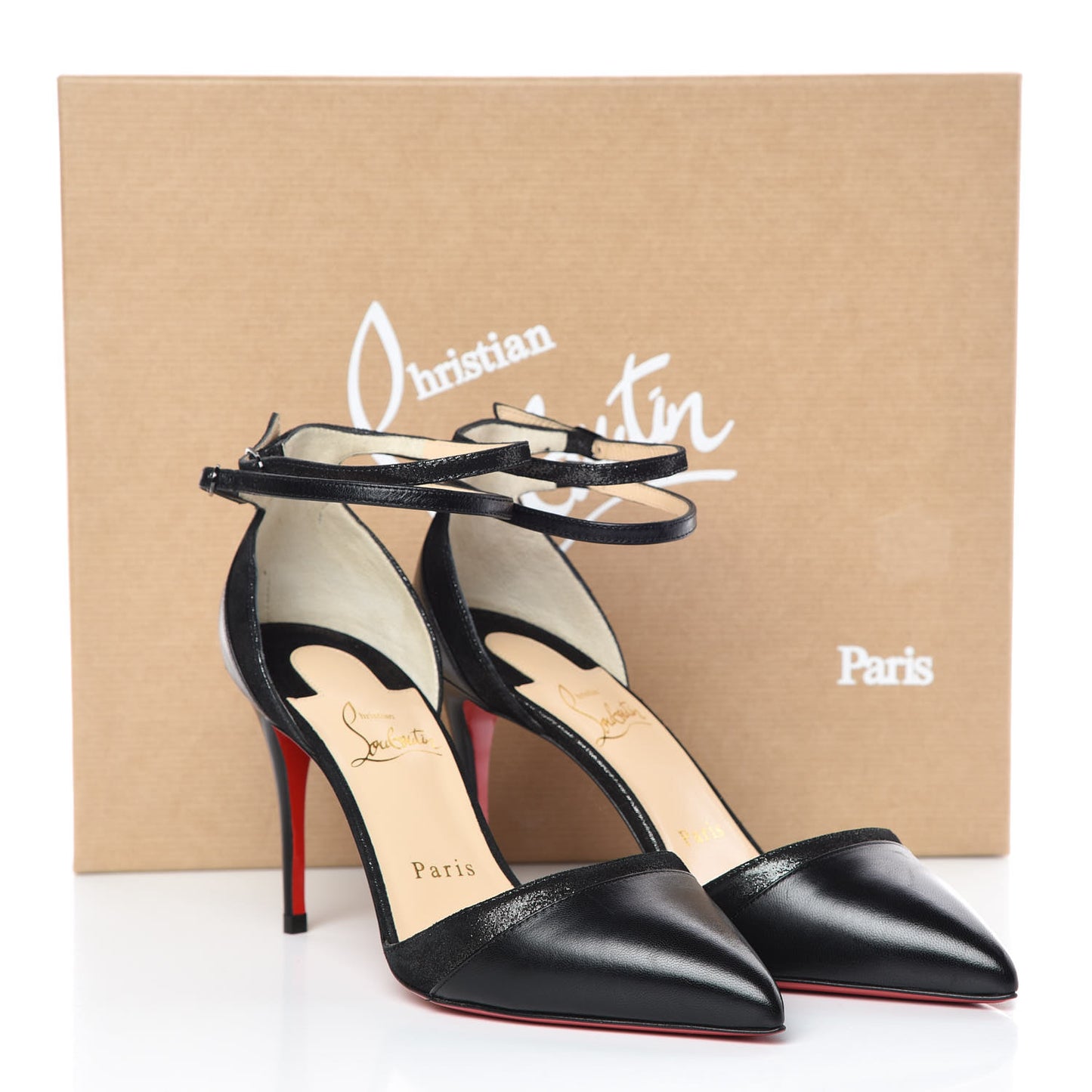 Suede Kid Uptown Double 85 Pumps 36.5 Black
