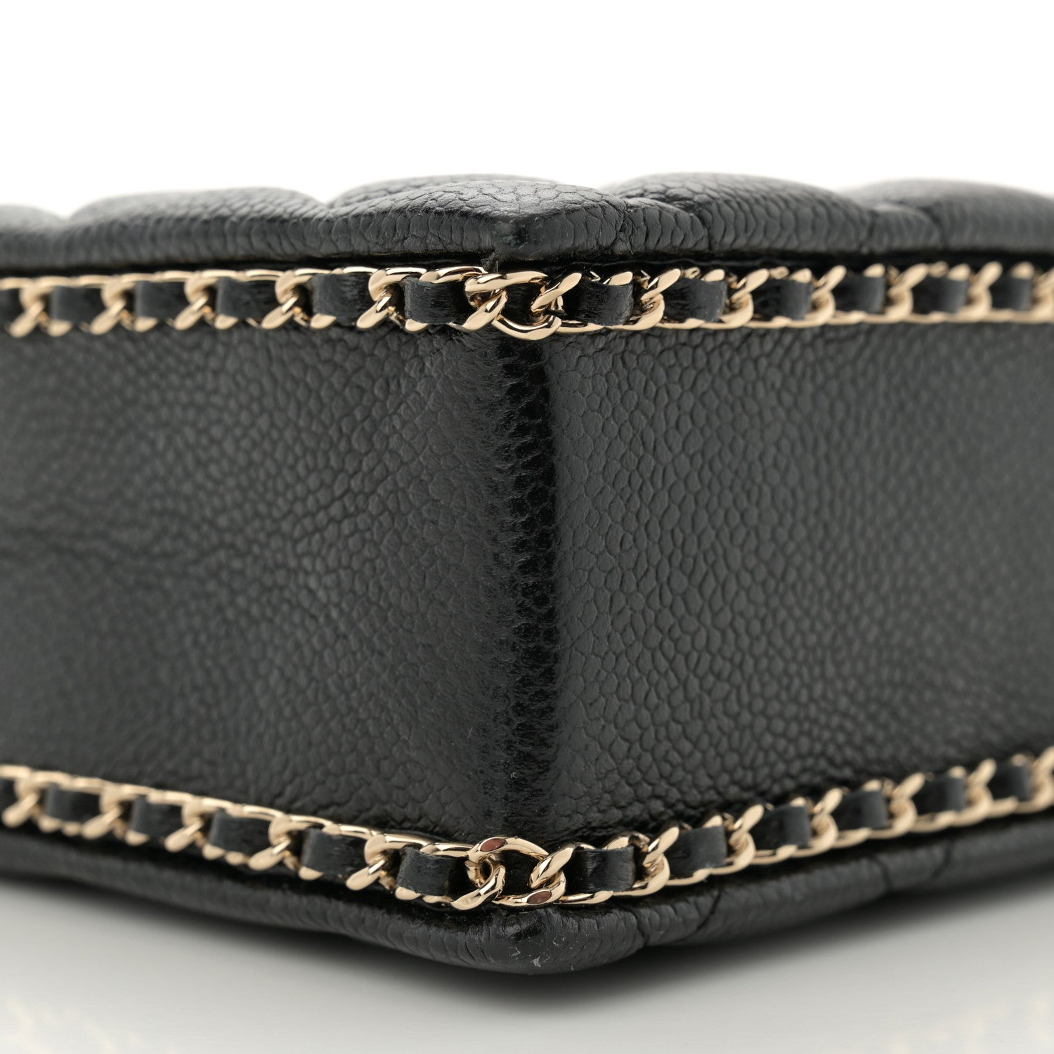 Chanel Caviar Quilted Evening Box Bag Black 9 of 10