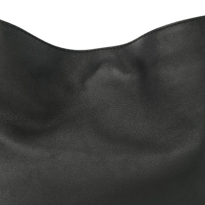 Gucci Calfskin Bamboo Top Handle Bag Black Black 8 of 12