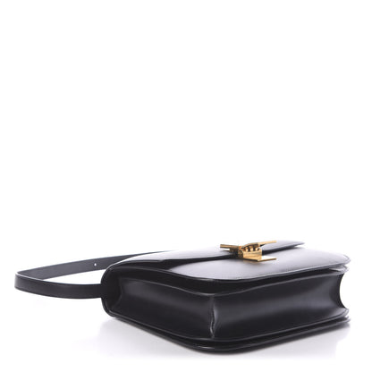 Celine Box Calfskin Medium Classic Box Flap Bag Black 3 of 7