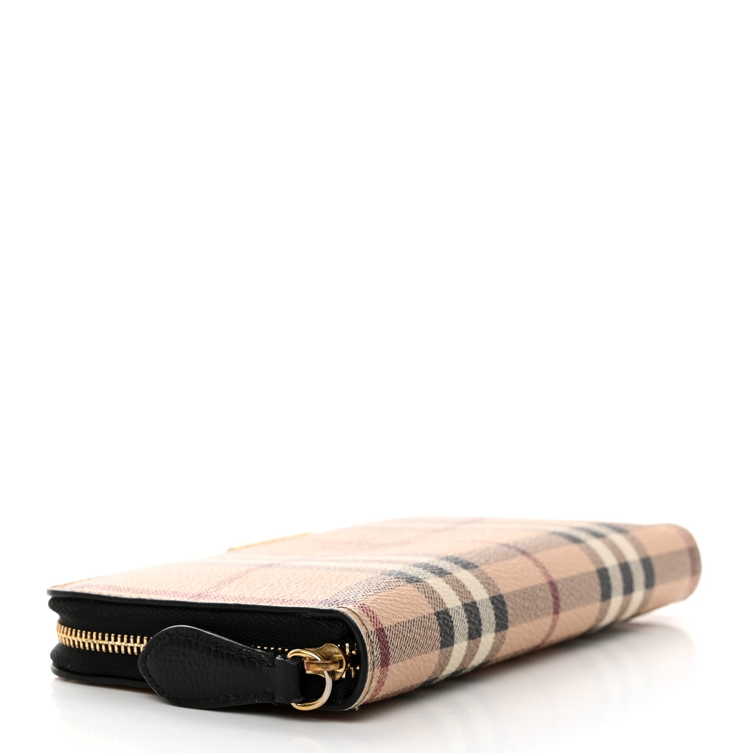 Burberry Haymarket Check Zip Around Wallet 4 of 11