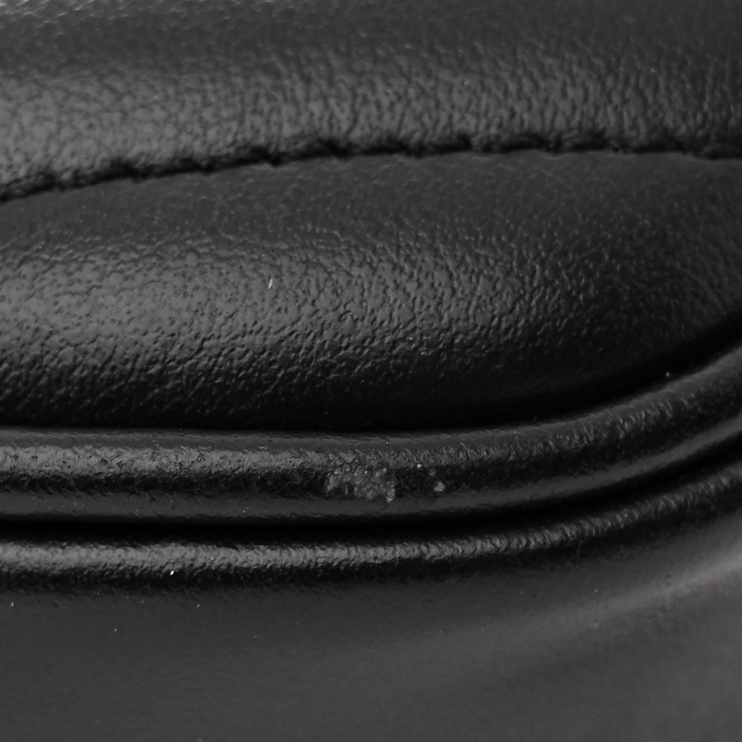 Saint Laurent Calfskin Matelasse Monogram Mini Lou Camera Bag Black 11 of 12