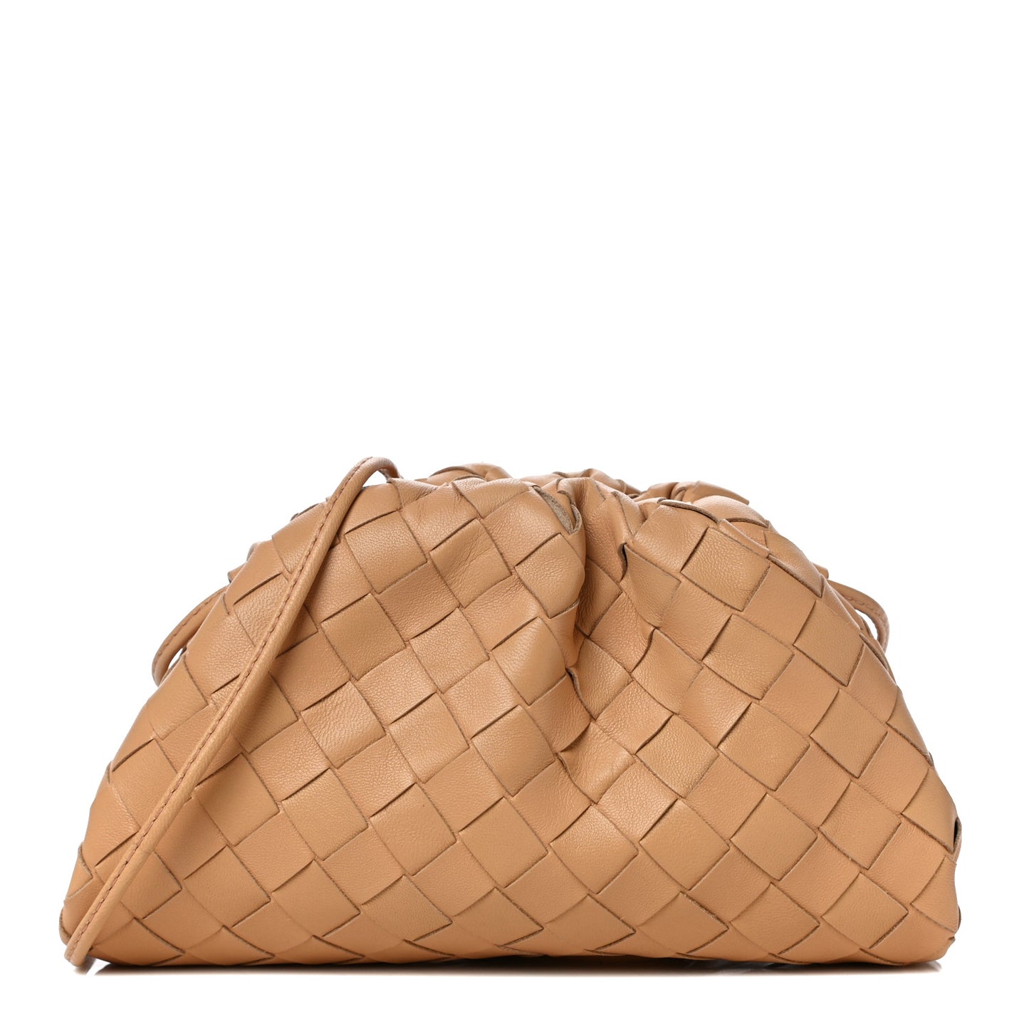 Nappa Intrecciato The Mini Pouch Almond