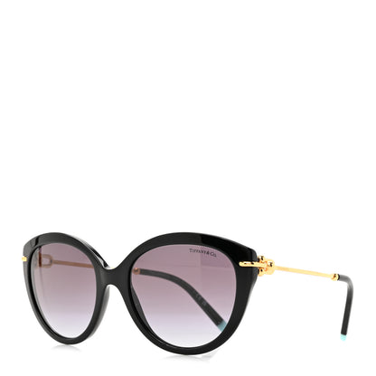 Tiffany 1837 Cat Eye TF4187 Sunglasses Black Gold 1 of 7