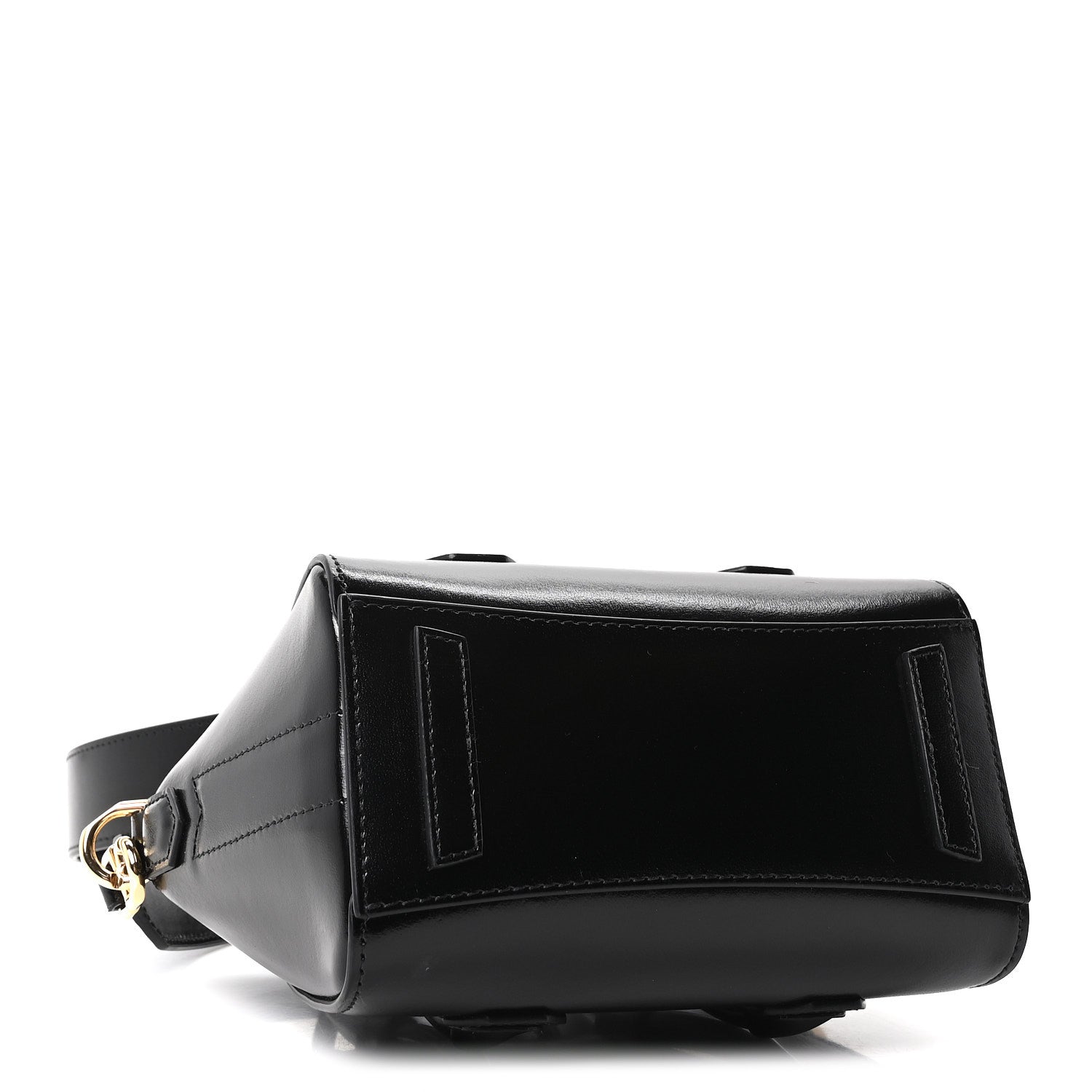 Givenchy Box Calfskin Toy Lock Antigona Shoulder Bag Black 3 of 8