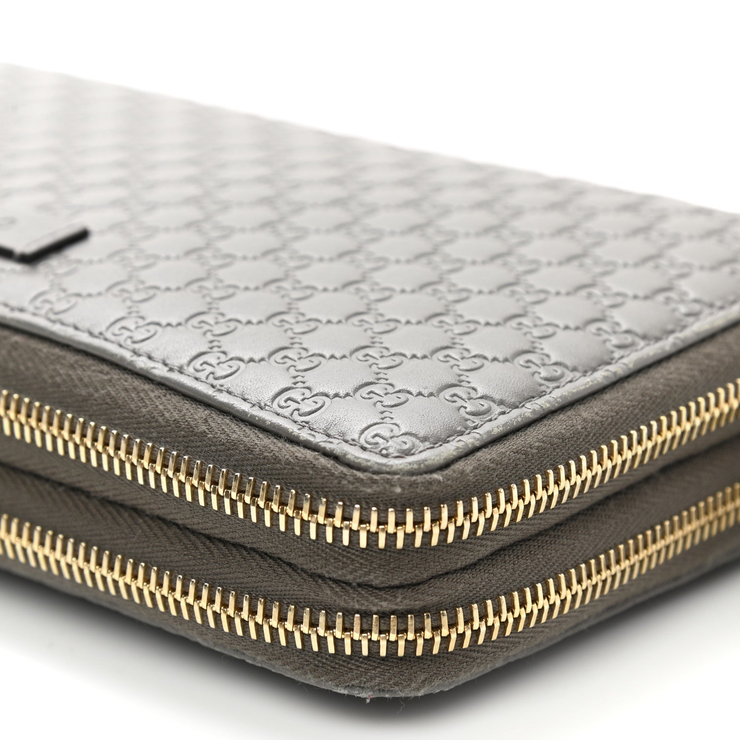 Gucci Microguccissima Zip Around Top Handle Travel Wallet Loess 12 of 13
