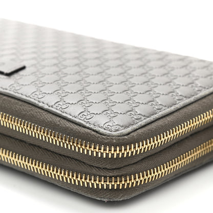 Gucci Microguccissima Zip Around Top Handle Travel Wallet Loess 12 of 13