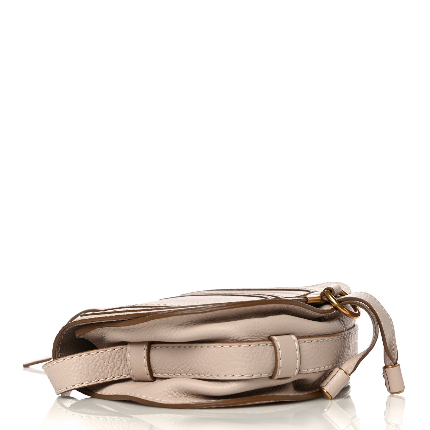 Calfskin Mini Marcie Round Crossbody Bag
