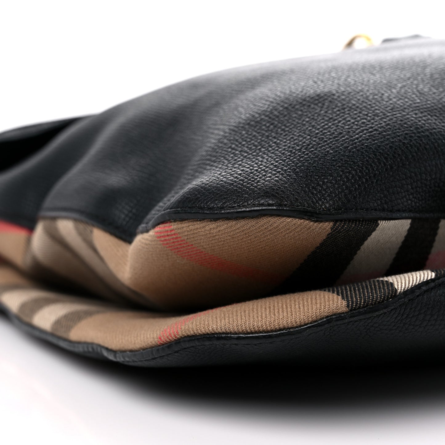Derby Calfskin House Check Cornwall Hobo Black