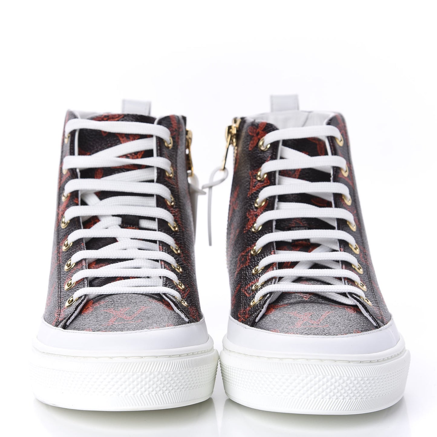 Catogram Stellar Sneaker Boots 37.5 Marron