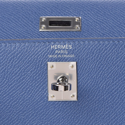 Hermes Epsom Kelly Sellier 25 Bleu Brighton 16 of 39